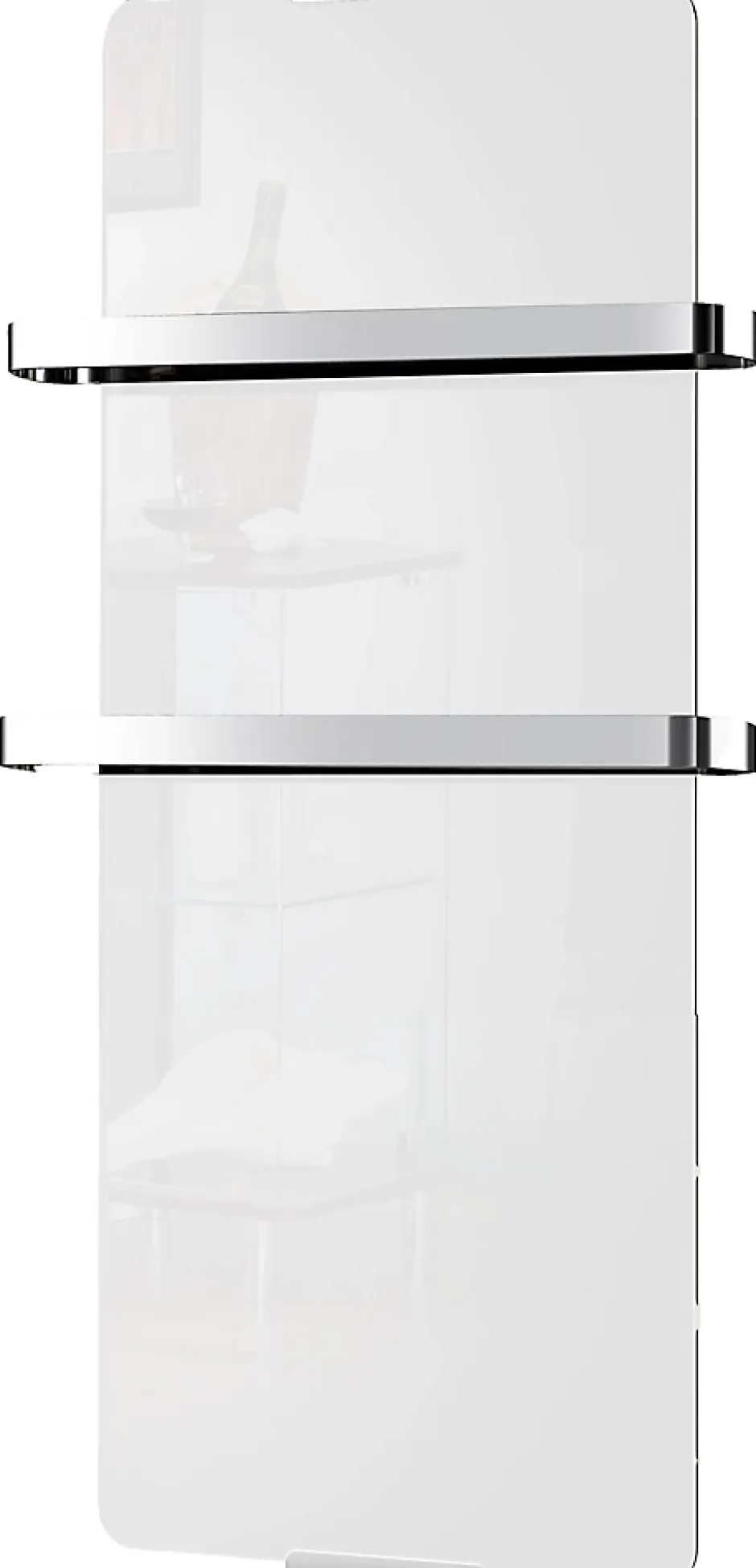 Chemin'Arte Radiateur Sèche-serviettes électrique design Blanc 1200W Chemin Arte