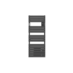 Atlantic Radiateur sèche-serviettes connecté Adelis avec soufflerie 1500W Anthracite - - 861552