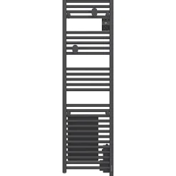 Atlantic Radiateur sèche-serviettes connecté Doris avec soufflerie étroit 1500W Anthracite - - 851288* Sèche-Serviettes Électrique|Sèche-Serviettes Soufflant