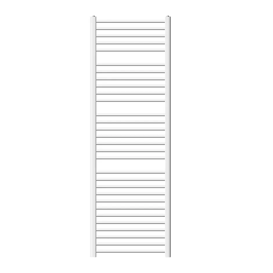 Luxebath Radiateur Sèche-Serviettes Sahara - 600 x 1800 mm - Blanc - Connexion Latéral - sans Kit de Raccordement - Forme Courbé