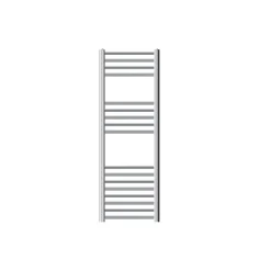 Luxebath Radiateur Sèche-Serviettes Sahara - 400 x 1200 mm - Chrome - Connexion Latéral - sans Kit de Raccordement* Sèche-Serviettes Mixte