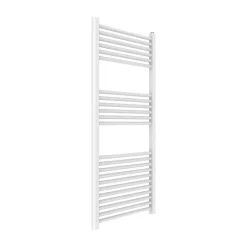 Kiamami Valentina Radiateur Vertical De Salle De Bains 55X120 Acier Blanc