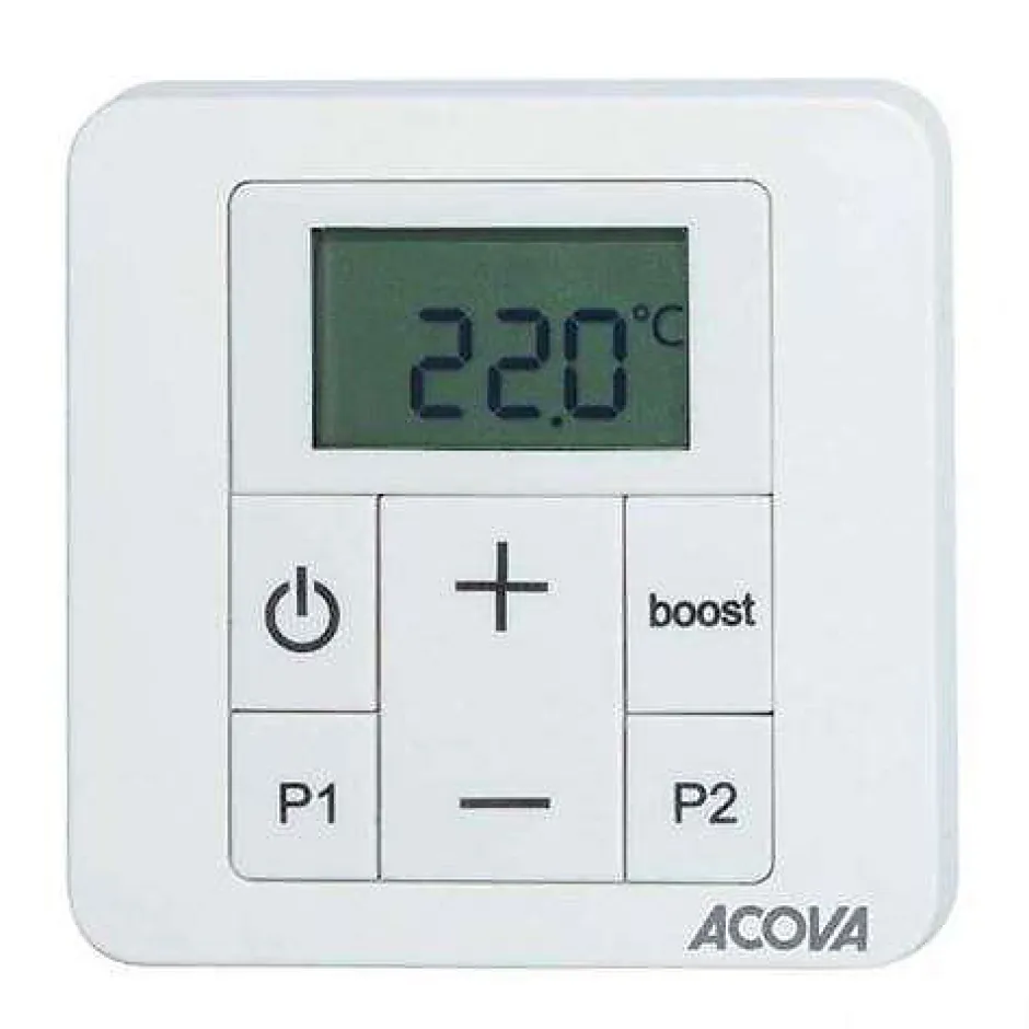 Acova Radiateurs sèche-serviette CALA + AIR CHAUFFAGE CENTRAL mixte par soufflerie - LN-IFS - Chauffage central, mixte par soufflerie -