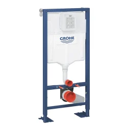 Grohe Rapid SL Pack Bâti-support + WC suspendu + Plaque chrome + Set de montage (RAPIDSL-FUSIONTQ-1-SABO)