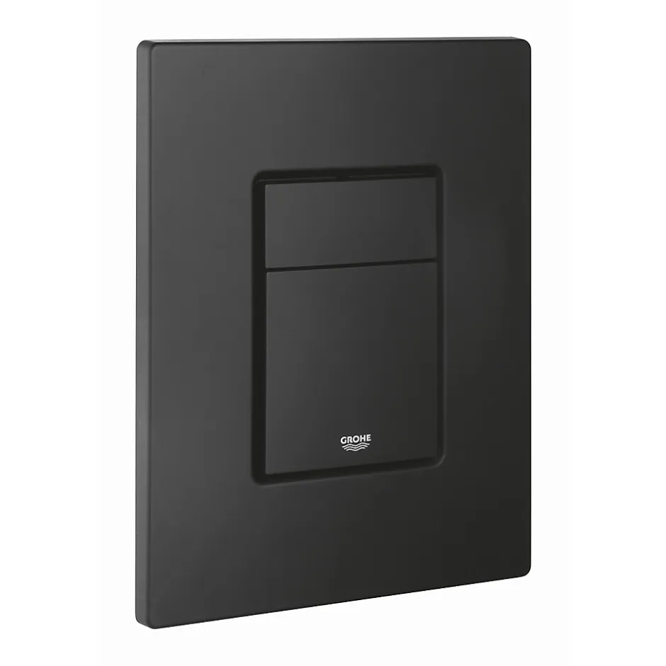 Grohe Rapid SL pack WC bâti-support + WC sans bride Ceramia avec abattant SoftClose + plaque noir mat (GRRCE14BMT01-FR)