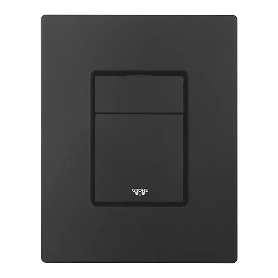 Grohe Rapid SL pack WC bâti-support + WC sans bride Ceramia avec abattant SoftClose + plaque noir mat (GRRCE14BMT01-FR)