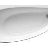 Ravak Avocado 160 x 75 cm Baignoire d'angle gain de place, orientation gauche en acrylique, sans pieds, blanc (CQ01000000)* Baignoire D'Angle