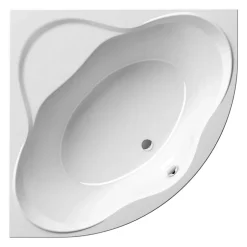 Ravak Newday 150x150 cm Baignoire d'angle en acrylique, sans pieds, blanc (C661000000)