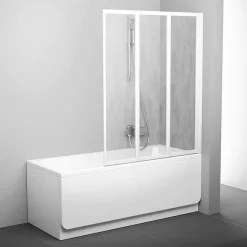 Ravak Supernova Pare-baignoire pliable, 3 parties, 140x115cm, Blanc (795S010041)* Pare-Baignoire