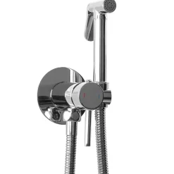 Rea Robinet Bidet Douchette Chrome Mural Monocommande* Robinet De Bidet