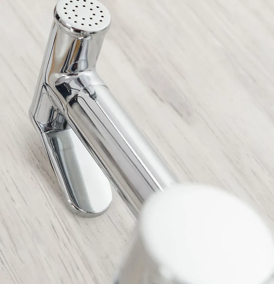 Rea Robinet Bidet Douchette Chrome Mural Monocommande* Robinet De Bidet