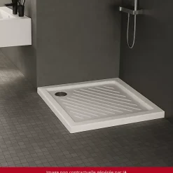 Porcher Receveur à poser Ulysse céramique 80 x 80