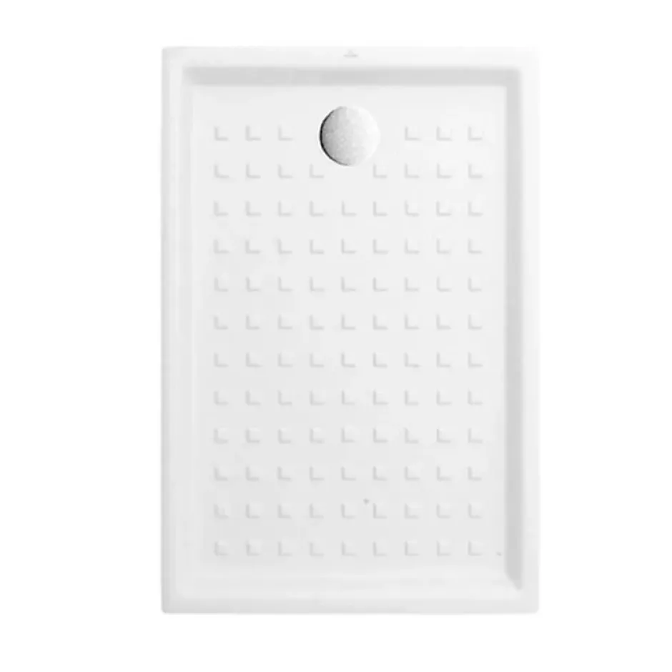 Villeroy & Boch Receveur 100 x 80 VILLEROY ET BOCH O Novo ceramique rectangle blanc* Receveur De Douche