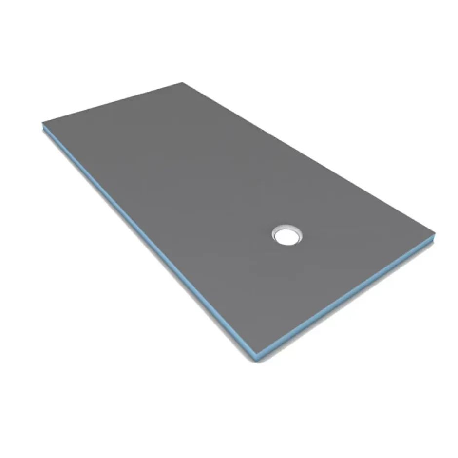 Wedi Receveur de douche à carreler 160 x 100 Fundo Primo rectangle écoulement excentré* Receveur De Douche