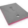 Qboard Receveur de douche à carreler 90 x 120 cm, extra-plat, Liquid* Receveur De Douche