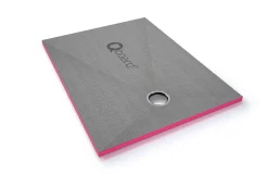 Qboard Receveur de douche à carreler 90 x 120 cm, extra-plat, Liquid* Receveur De Douche