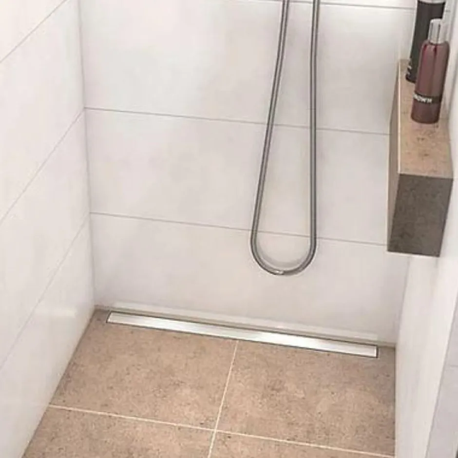 Wedi Receveur de douche à carreler 120 x 80 cm Fundo Riolito Neo
