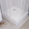 Receveur de douche à poser 80 x 80 cm, Dommel