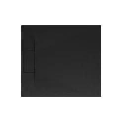 Schulte Receveur de douche 80 x 90 cm, effet pierre anthracite,* Receveur De Douche