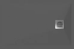 GoodHome Receveur de douche 80 x 120 cm, résine, gris, Douro* Receveur De Douche