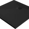 GoodHome Receveur de douche 90 x 90 cm, résine, noir, Douro* Receveur De Douche