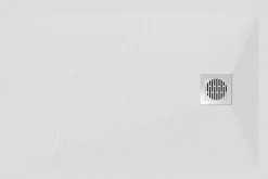 GoodHome Receveur de douche 80 x 120 cm, résine, blanc, Douro* Receveur De Douche