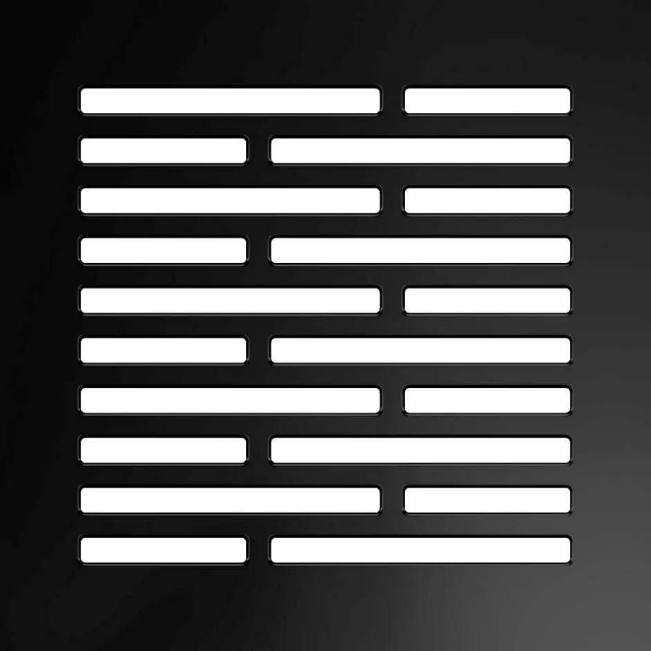 GoodHome Receveur de douche 80 x 120 cm, résine, noir, Douro