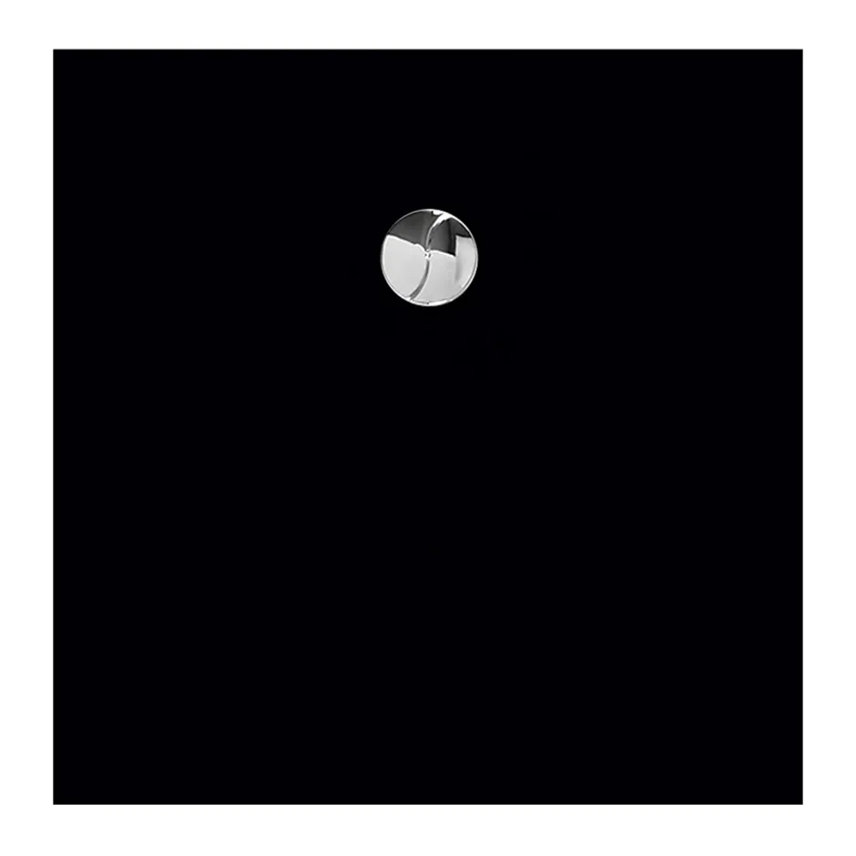 Allibert Receveur de douche 90 x 90 cm, noir, Karbon