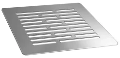 GoodHome Receveur de douche 90 x 90 cm, résine, gris, Douro