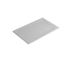 GoodHome Receveur de douche 90 x 140 cm, résine, blanc, Luiro* Receveur De Douche