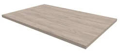 Ondee Receveur de douche 90 x 120 cm, bois, Naturo