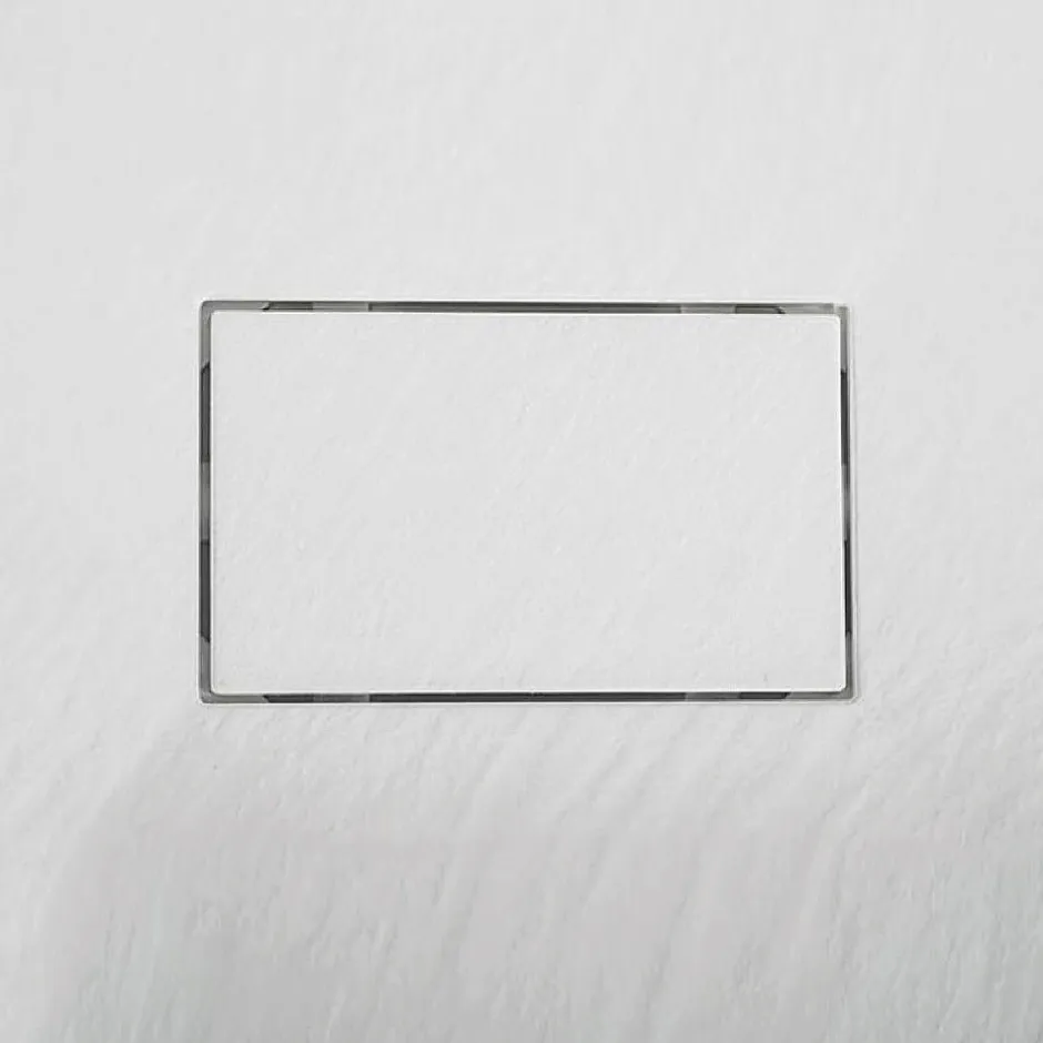 Stano Receveur de douche 90 x 160 cm extra plat blanc PIATTO en SoliCast surface ardoisee