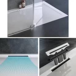 Jacob Delafon Receveur de douche 140 x 80 Flight Pure rectangle blanc
