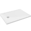 Jacob Delafon Receveur de douche 120 x 90 Gaspard extra-plat céramique bonde à gauche