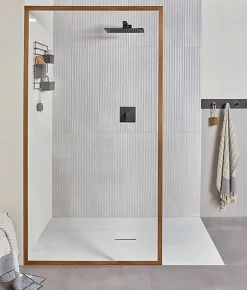 Villeroy & Boch Receveur de douche 90 x 120 x 4 cm, Quaryl Marbre blanc, Squaro Infinity