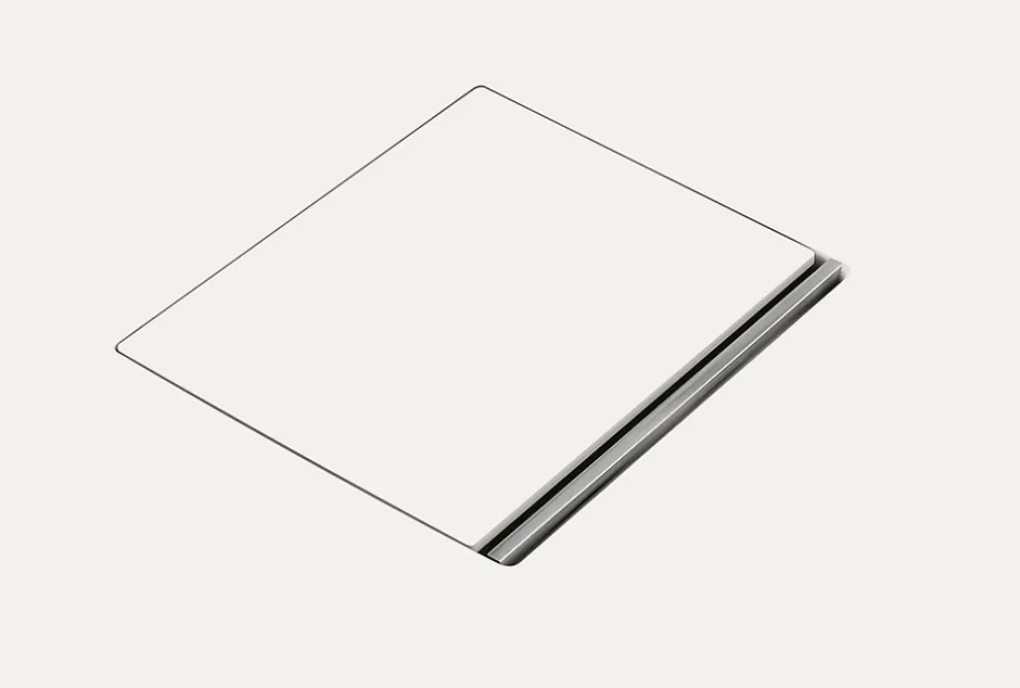 Villeroy & Boch Receveur de douche 90 x 120 x 4 cm, Quaryl Marbre blanc, Squaro Infinity