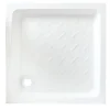 Ondee Receveur de douche 70 x 70 x 10 cm, blanc brillant, Ondée Cera