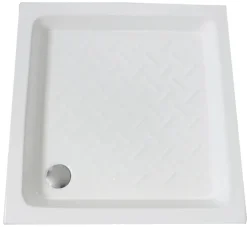 Ondee Receveur de douche 90 x 90 x 10 cm, blanc brillant, Ondée Cera* Receveur De Douche