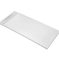 Jacob Delafon Receveur de douche antidérapant 140 x 90 Flight Neus rectangle blanc
