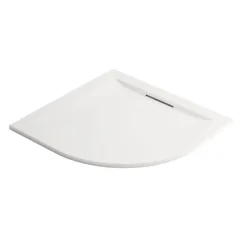 Jacob Delafon Receveur de douche antidérapant 90 x 90 Flight Pure quart de rond blanc