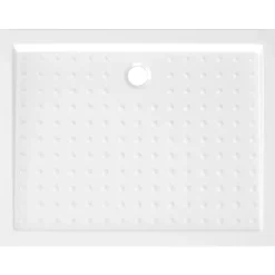 Vidaxl Receveur de douche avec picots Blanc 90x70x4 cm ABS
