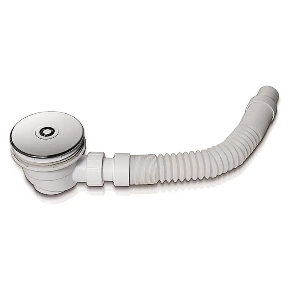 AICA Sanitaire Receveur de douche blanc 90x80x3 cm - Extra plat - Carré - Résine antidérapante avec le bonde de douche et siphon 90cm* Receveur De Douche
