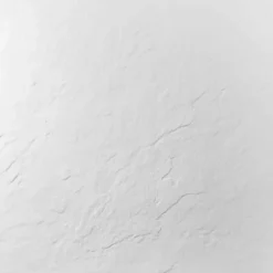 U-tile Receveur de douche blanc 160 x 90 cm haute densité aspect ardoise - grille carrée excentrée* Receveur De Douche