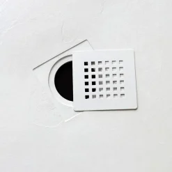 Kiamami Valentina Receveur De Douche En Résine 150X80 Blanc Effet Pierre