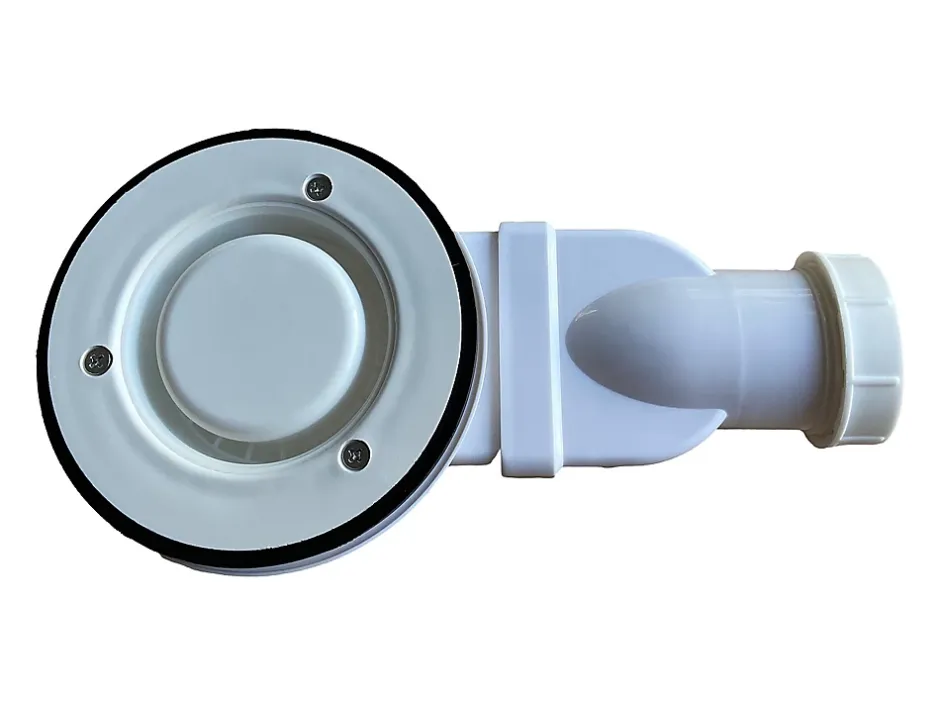 Vente-unique Receveur de douche extra plat à poser ou à encastrer recoupable en résine SMC avec siphon - Blanc - 160 x 90 cm - MIRNOSA* Receveur De Douche