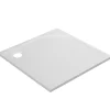 GoodHome Receveur de douche extra-plat l.70 x L.70 cm blanc anti dérapant, Limski* Receveur De Douche