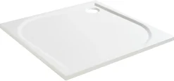GoodHome Receveur de douche extra-plat l.70 x L.70 cm blanc anti dérapant, Limski* Receveur De Douche