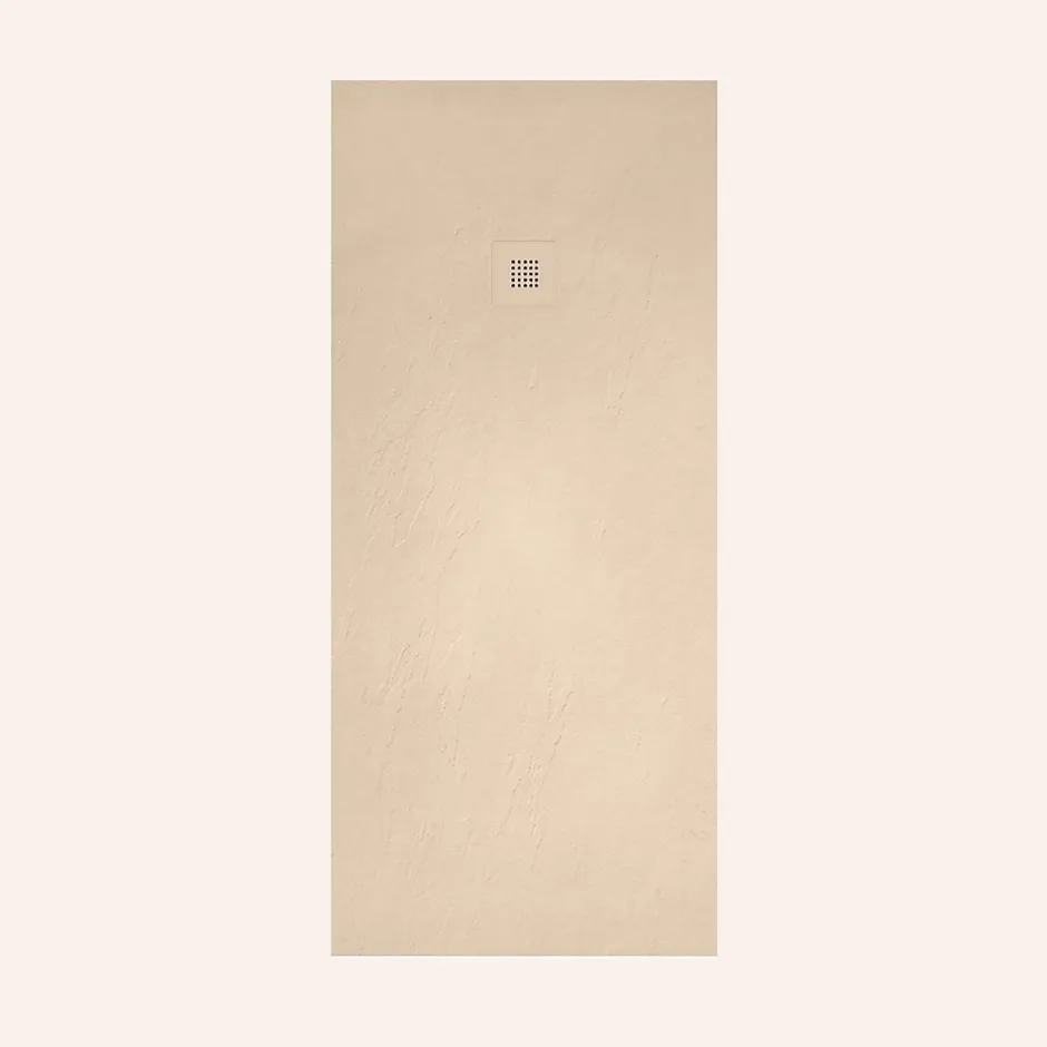 Poalgi Receveur de douche extraplat blanc perle 80x140 cm Hos's -