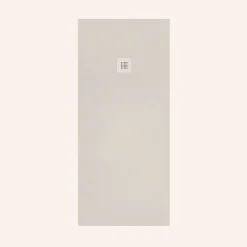 Poalgi Receveur de douche extraplat blanc ivoire 90x100 cm Hos's -