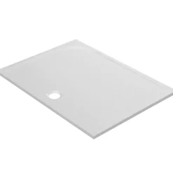 GoodHome Receveur de douche extra-plat l.90 x L.120 cm blanc anti dérapant, Limski
